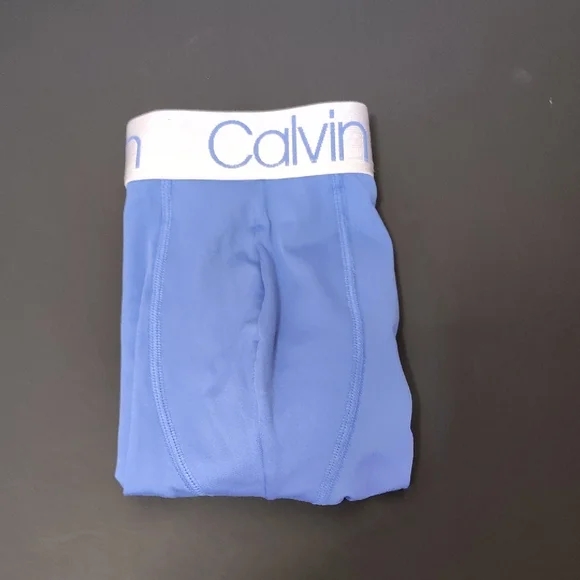 Calvin Klein Men's Vibrant Blue Boxer Briefs - Picture 6 of 6